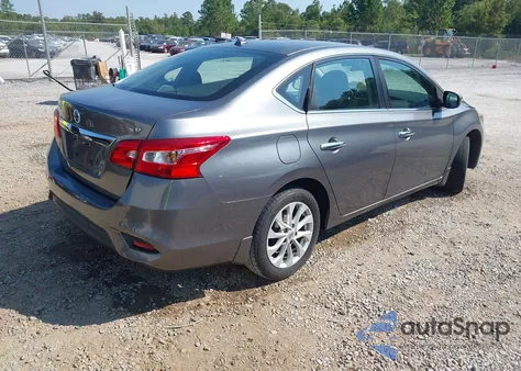 2018 Nissan Sentra Sv из США, поврежденный, VIN 3N1AB7AP4JY289526